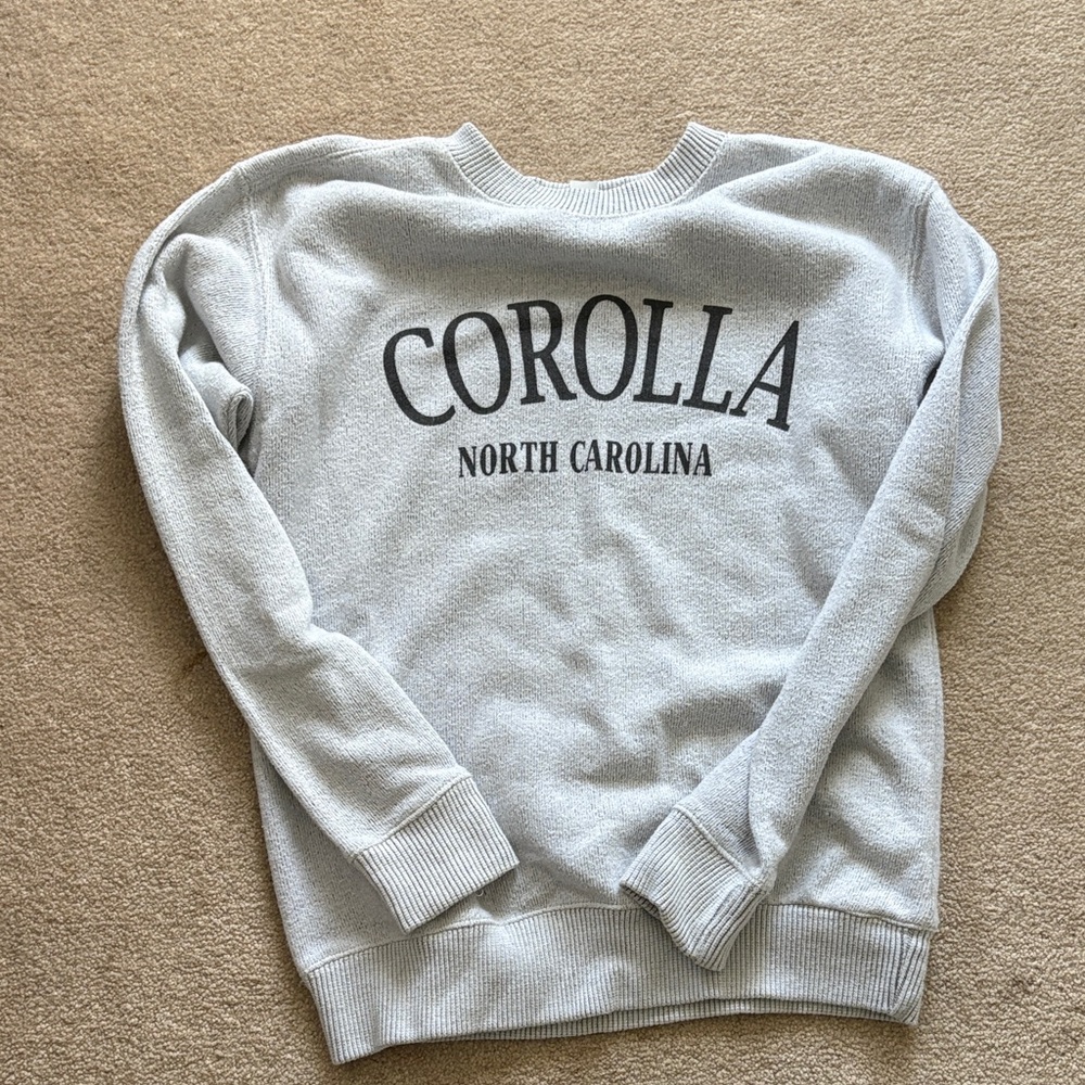 Papaya Gray Striped Sweater